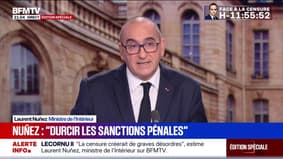 "Ça reste très marginal mais il faut qu'on y veille": Laurent Nuñez, ministre de l’Intérieur, réagit à un rapport de l'IGPN sur les tentatives ou actes de corruption dans la police