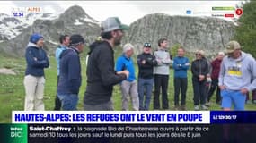 Hautes-Alpes: les refuges ont le vent en poupe