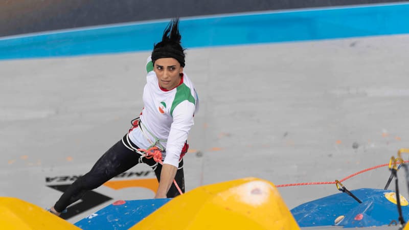 En Iran, la maison de famille de la championne d'escalade qui a concouru sans voile démolie