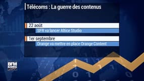 La guerre des contenus des opérateurs commence