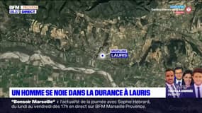 Vaucluse: un homme meurt après s'être noyé dans la Durance ç Lauris