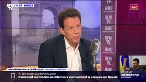 Geoffroy Roux de Bézieux: "Nous soutenons les sanctions européennes et américaines contre la Russie quel qu'en soit le prix"