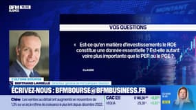 Culture Bourse :  « Est-ce qu'en matière d'investissements le ROE constitue une donnée essentielle, incontournable ? Cette donnée est-elle aussi importante voire plus que le PER ou le PGE ? », par Julie Cohen-Heurton - 15/12