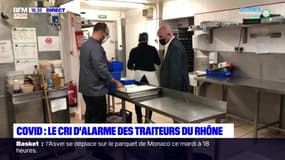 Covid : le cri d'alarme des traiteurs du Rhône