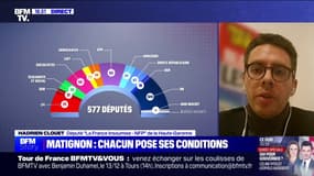 Nomination du gouvernement: "Emmanuel Macron essaye à nouveau de magouiller", accuse Hadrien Clouet (LFI)