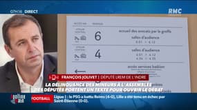 Délinquance des mineurs: pour François Jolivet, député (LREM) de l’Indre "notre pays n'a pas tiré les conséquences de l'évolution de notre société"