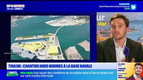 Toulon : un chantier hors normes à la base navale pour accueillir un nouveau porte-avions 