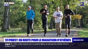 Des jeunes de Saint-Priest et de Bron préparent le marathon d'Athènes