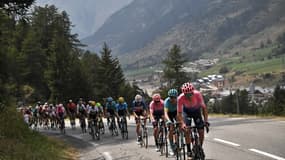 Le peloton du Tour de France en 2019