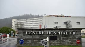 Le Centre hospitalier de Remiremont, dans les Vosges, le 30 décembre 2022