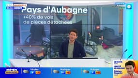 Pays d'Aubagne : +40% de vols de pièces détachées