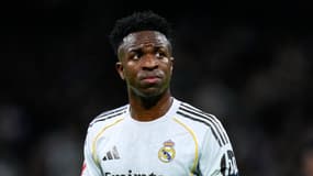 L'attaquant du Real Madrid Vinicius Jr face au Séville FC le 20 décembre 2025