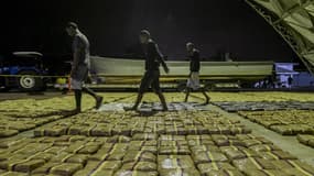 Des semi-submersibles bourrés de cocaïne traversent tout le Pacifique entre la Colombie et l'Australie. Ici en photo une saisie au Nicaragua en mars 2024 (photo d'illustration)