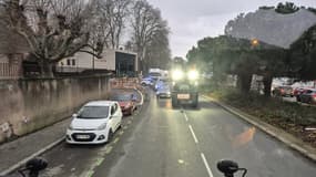 Une manifestation d'agriculteurs (photo d'illustration)