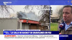 Incendie à Gravelines: "C'est une tristesse absolue pour tous les membres du club" pour Romuald Coustre, manager du club de basket
