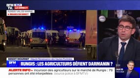 Agriculteurs interpellés: "Bloquer Rungis, c'est se tirer une balle dans le pied", pour Benoît Mournet (Renaissance)