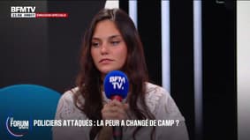 FORUM BFMTV - Insécurité: "Il n'y a plus personne pour nous protéger parce que eux aussi [les policiers] sont sujets à l'insécurité", affirme Elisa Ruffier, étudiante en droit