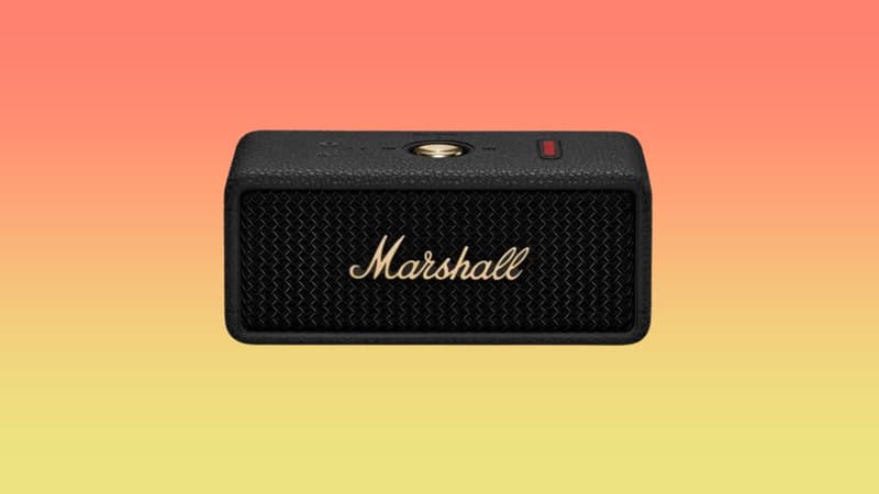Notée 4,8/5, cette enceinte Marshall est à prix soudainement rare sur Cdiscount
