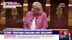 Marine Le Pen (RN): "Le courage, c'est de dialoguer, y compris face à des dirigeants avec lesquels nous avons de profonds désaccords"