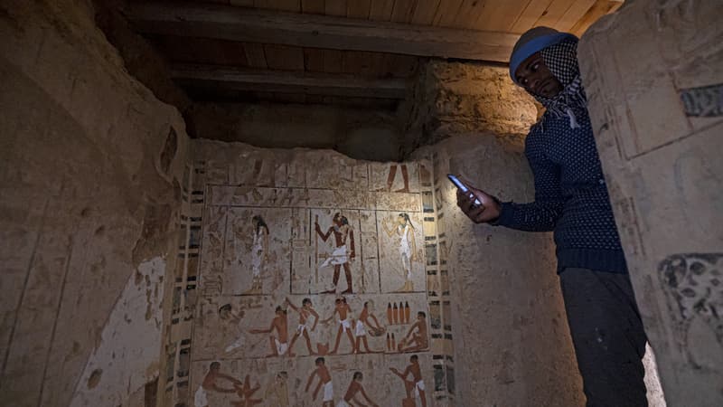 Égypte: quatre nouvelles tombes pharaoniques et une momie de plus de 4000 ans ont été découvertes