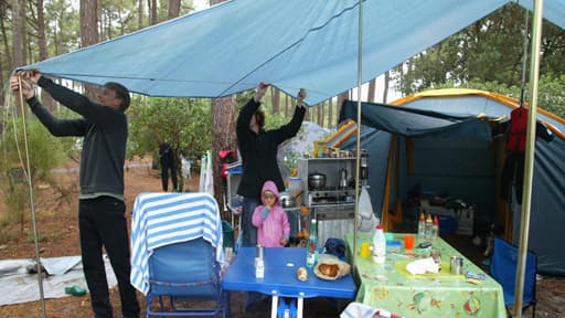 Certaines familles ont préféré perdre leur acompte plutôt que de maintenir leur réservation dans les campings du Nord.