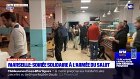 Marseille: un réveillon solidaire pour les bénéficiaires de l'Armée du salut 