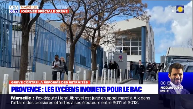 Grève du 15 mars: les lycéens s'inquiètent pour le bac