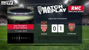 Monaco-Arsenal (0-2) : le Goal-Replay avec le son RMC Sport
