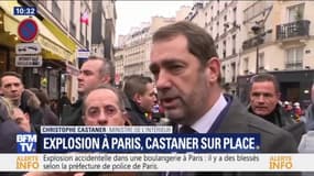 Explosion à Paris: Castaner évoque "un lourd bilan humain"