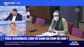 "J'avais à coeur de défendre les valeurs qui sont les miennes en tant que laïque, féministe, femme de gauche": Anne-Christine Lang s'explique après avoir quitté une commission face à une femme voilée