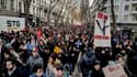 Des milliers de personnes ont manifesté contre le projet de réforme des retraites à Lyon ce jeudi 19 janvier.