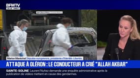 Oléron: "Ça semble, de prime abord, être un cas qui relève plus de la psychiatrie que de l'islamisme", estime Marion Maréchal