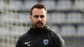 Alexandre Lafitte, à droite, en tant qu'assistant de Sandrine Soubeyrand au Paris FC