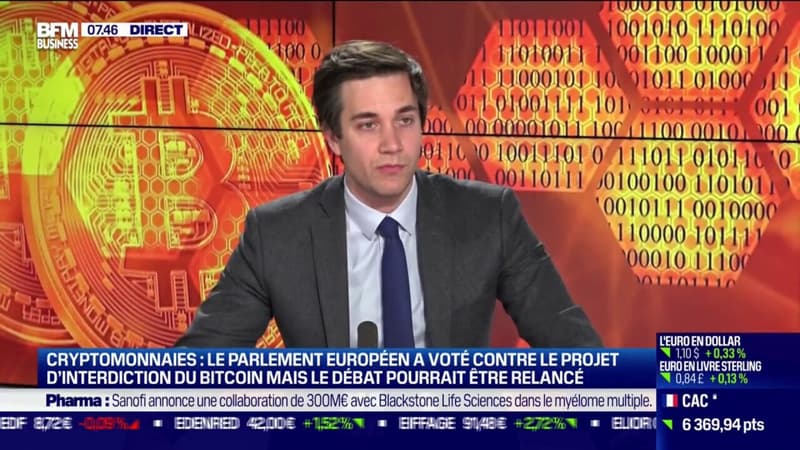 Cryptomonnaies: le Parlement européen a voté contre le projet d'interdiction du Bitcoin