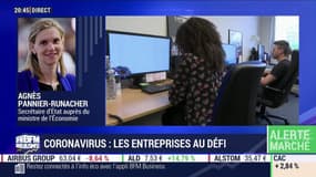 Aides aux entreprises : "L'objectif c'est d'agir très vite, on ne compte pas en mois mais en jours" explique Agnès Pannier-Runacher