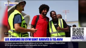 Conference League: les joueurs de l'OGC Nice sont arrivés à Tel-Aviv