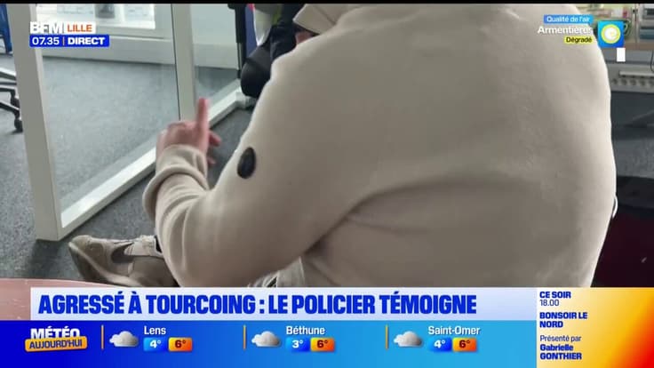 Le policier agressé à Tourcoing en septembre témoigne