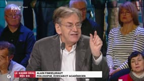 Alain Finkielkraut: "La haine dont fait l'objet Macron est complètement délirante"