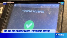 Île-de-France: les tickets restaurant ne peuvent plus être utilisés pour faire ses courses