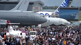 Le salon du Bourget pourrait accueillir jusqu'à 300.000 visiteurs en une semaine.