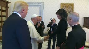 Le Pape et Melania Trump se sont rencontrés ce mercredi