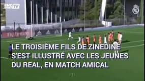 La merveille de coup franc de Theo Zidane