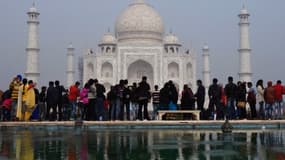 Le Taj Mahal, le 3 janvier 2018
