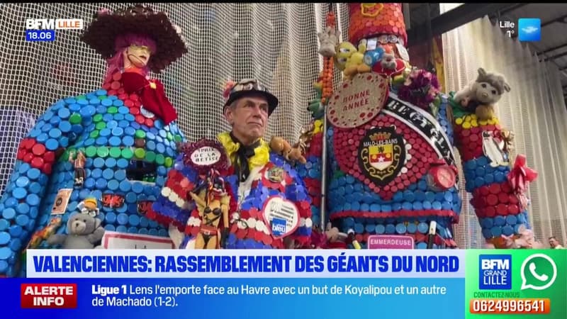 Valenciennes: le premier rassemblement des géants du Nord depuis 100 ans