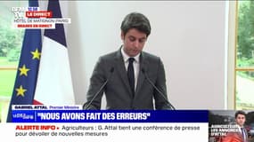 Crise agricole: "Nous inscrirons l'objectif de souveraineté dans la loi", annonce Gabriel Attal