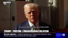 Donald Trump: "On va avoir un appel téléphonique très important", avec Vladimir Poutine