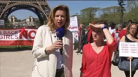 Lycéennes enlevées au Nigeria: Valérie Trierweiler déplore "le silence autour de leur disparition"