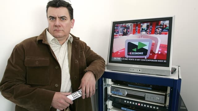 Gilles Kaehlin à Canal Plus en 2005