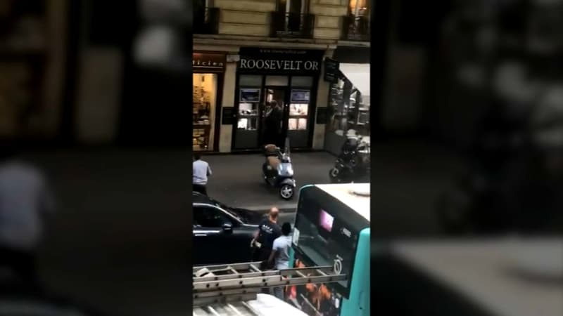 Un spectaculaire braquage a eu lieu ce mercredi dans une bijouterie parisienne.