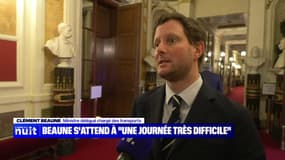 Grève: Clément Beaune s'attend à une "journée très difficile" dans les transports